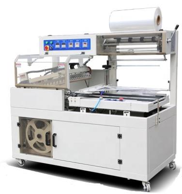 China Automatic Food Heat Shrink Paper Wrapping Machine Shrink Tunnel Machine POF Film Shrink Wrapper for sale