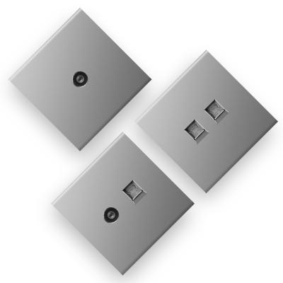 China WENZHOU SPKM R-U Standard 146/86 Type New Design 16A Wall Electrical Light Switch And A10 Socket for sale