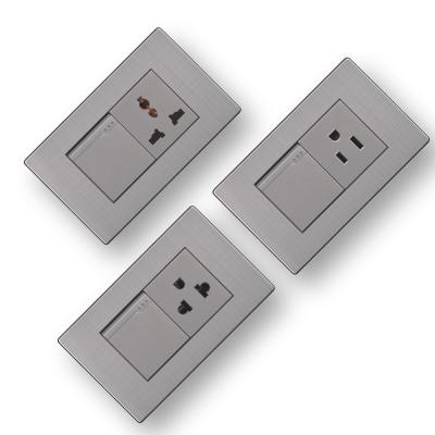 China SW8 Series 118 Type Interruttori eprese One Way Muro 2 Gang 2 10 Amp Electrical Smart Wall Switch For Home SW8 for sale