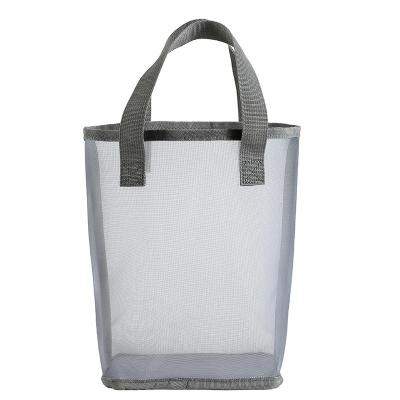 China New Popular Fashion Transparent Custom Mesh Make Up Bag For Women for sale