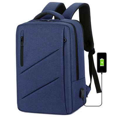 China With USB Water Theft Proof Anti Theft Men Business Laptop Smart Laptop Backpack Bag With USB Charging Port 'USB for sale