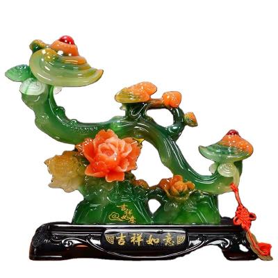 China China Chinese Feng Shui Ruyi Decoration Home Office Decoration Table Decor Ornaments Good Lucky Gifts for sale