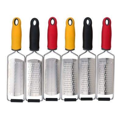 China Kitchen Viable Hot Selling Instruments With Cover Device Stainless Steel Cheese Grate Chocolate Cheese Grater Lemon Fruit Grater for sale