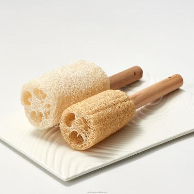 China All Natural 100% Organic Nature Loofah Sponge for Bath and Kitchen Dish High Cleaning for sale