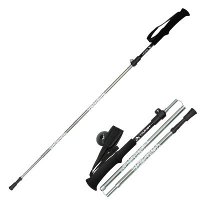 China High Quality Outdoor EVA Trekking Pole Folding Luminous Walking Stick for sale