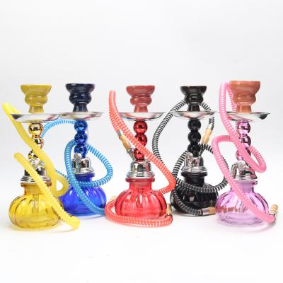 China Wholesale smoking hookah shisha hookah prices sheesha glass hookah sheesha best quality cheap portable shisha hookah mini for sale