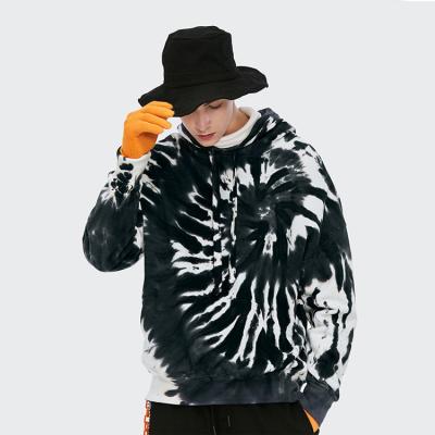 China 2021 Warm Sale Link Dye Breathable Sweatshirts For Men Fashionable Oversize Wholesale Hooded Pocket Male Pullover Kangaroo Custom Made for sale