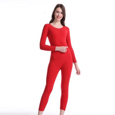 China Hot Sale Women QUICK DRY Warm Winter Long Johns Top And Bottom Ultra Soft Long 2 Pieces Set Breathable Stretch Thermal Underwear for sale