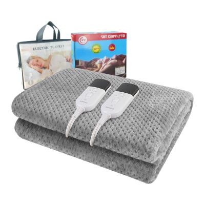 China Korea Hotel King Size Durapower Weighted 220 Volt Heat Portable Electric Heater Blanket Guangdong Price for sale