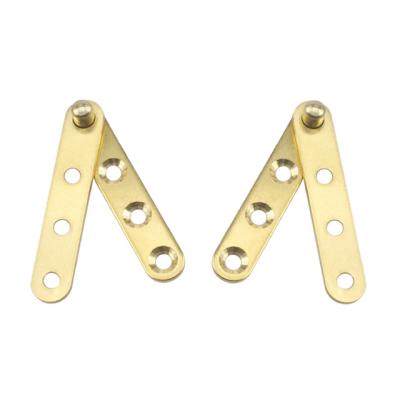 China Brass straight wooden top door axis cabinet door skin hinge invisible hinge, cabinet door sky upper and lower axis core eart and for sale