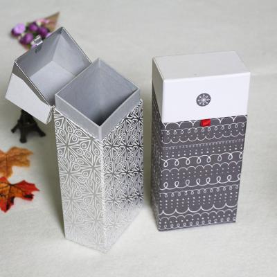 China Double Design Handmade New Fashion PU Leather Wine Packaging Box for sale