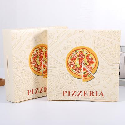 China Food Grade Recycled Logo Materials Custom Disposable Food Packaging Box Slice Packing Crate Pizza 15 Inch Pizza Box for sale