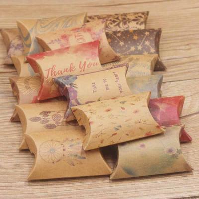 China Recycled Materials Factory Hair Pillow Box Packaging Customized Free Shipping Paper Box for sale