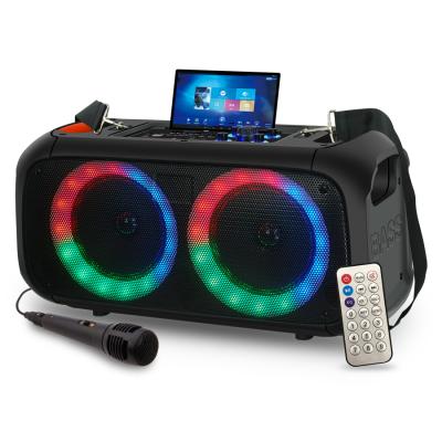 China New Arrival RX-6248 Wireless 6.5 Inch Loudspeaker Outdoor Karaoke Speaker With Cable MIC for sale