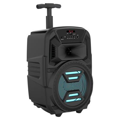 China Portable Dancing Home Outdoor Waterproof Wireless Trolley Stage Bluetooth Gaming Video Karaoke Bluetooth Speaker for sale