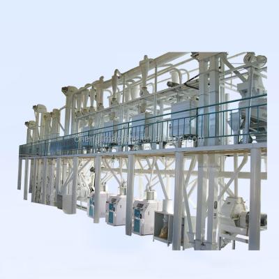 China Food flour mill machine maize grinding sheller for sale factory full automatic maize flour mill maize milling plant for sale