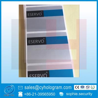 China High Quality Waterproof Water Proof Custom Sticker Label for sale