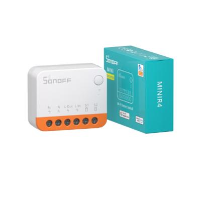 China APP Control SONOFF MINI R4 Wifi Switch Module Smart Wi-Fi 2 Way Switch Smart Home Works R5 S-MATE Wireless Control Alexa Google Home for sale