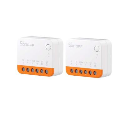 China APP Control SONOFF MINIR4 WiFi Smart Switch 2 Way Control Mini Extreme Smart Home Relay Support R5 S-MATE Voice for Alexa Alice Google Home for sale