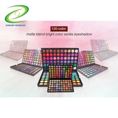 China Wholesale Private Label Waterproof Makeup Set Matte Blend Bright 120 Color Eyeshadow Waterproof Eyeshadow Palette Cosmetic Palette for sale