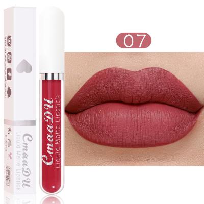 China High Quality Matte Lipstick Waterproof Long Lasting 5 Color Sunscreen Cosmetic Romantic Bear Peel Off Lipstick Makeup Lip Gloss for sale