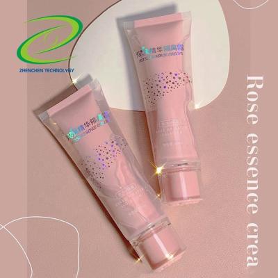 China Sunscreen Double Moisturizing Lighting Whitening Supergoop Rose Sunscreen Block Essence Cream for sale