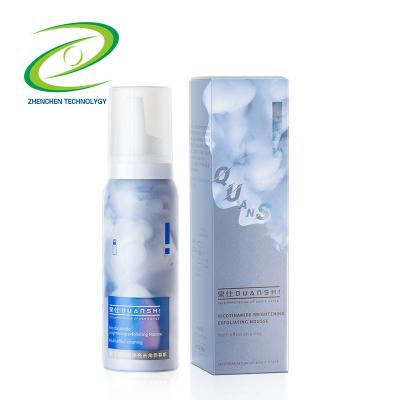 China Skin Care Beauty Detergent Skin Deep Cleansing Niacinamide Deep Cleansing Foaming Women Exfoliating Foam for sale