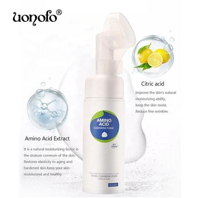 China Acne Treatment Foam Pore Moisture Skin Care Wash Brush Bubble Detergent Heating Cleansing Cosmetics Make Up Private Label Facial Cleanser for sale