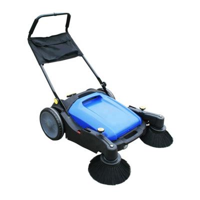 China Garden/house/road cleaning. Sell ​​Well New Type Front Side Brushes +Roller Sweep Push Electric Floor Sweeper For Public/Park/Sweeper for sale