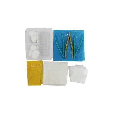 China Disposable Sterilized Wrapped Care Kit Medical Dressing Kit Medical Care Kit for sale