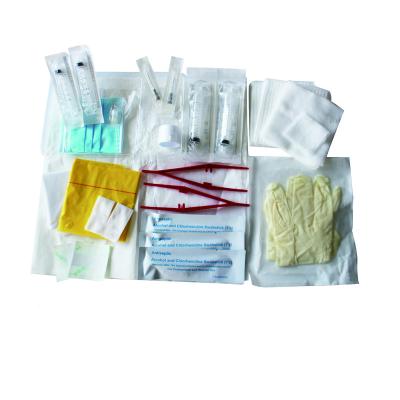 China Safe Dialysis Dressing Catheterization Set Disposable Dialysis Catheter Kit for sale