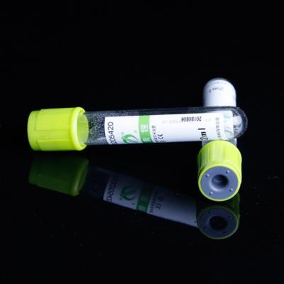 China Disposable Glass Or PET Vacuum Blood Collection Heparin Tube for sale