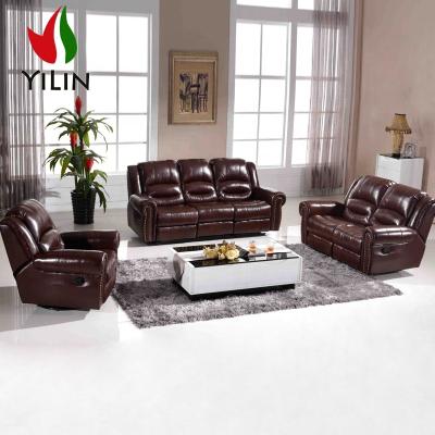 China Royal Design R815 Reclining European Luxury Sofa Sets Couch Living Room Furniture for sale