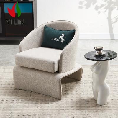 China Wholesale C1021Yilin Contemporary Furniture Living Room Chairs Sofa Modern Single Seater Lounge Chair for sale