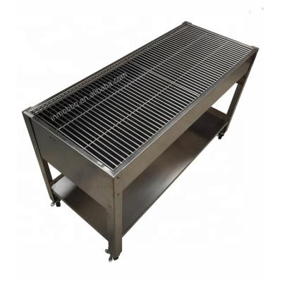 China Adjustable Height Stainless Steel Charcoal Multifunction Commercial BBQ Grill for sale