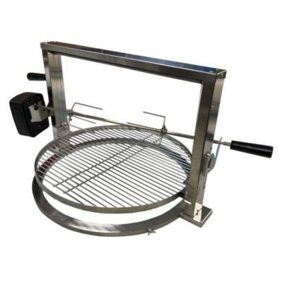 China Factory Supply Santa Maria Rotisserie Easily Assembled Direct Kit and Adjustable Grill for 57cm Kettle BBQ for sale