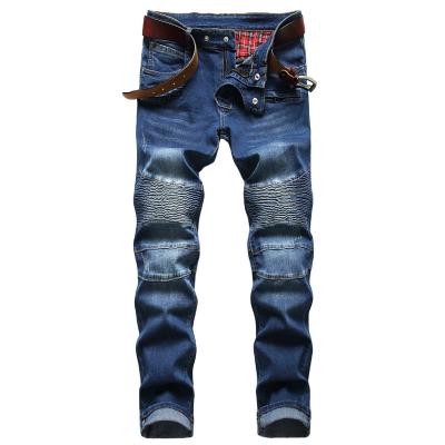 China Wholesale QUICK DRY Hip Hop Style Luxury Good Quality High Quality Designer Plus Size Men's Pants Men's Jeans Ripped Jeans for sale