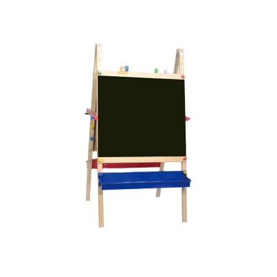 China New Educational Preschool Kids Multifunctional Adjustable Wooden Easel for sale