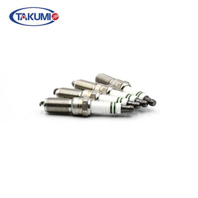 China Copper Core Motorbike Spark Plugs Reduced Sparking Voltage 6 Mouths Warranty for sale