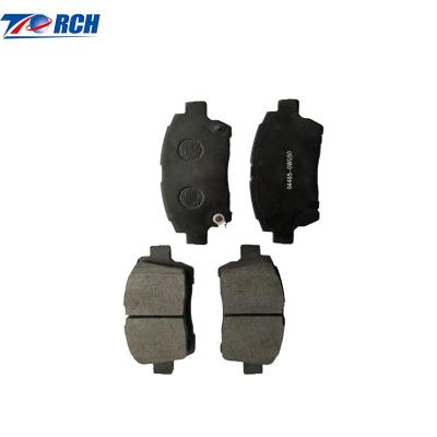 China OEM 04465-12640 Low Dust Formula Carbon Fiber Ceramic Brake Pad for sale