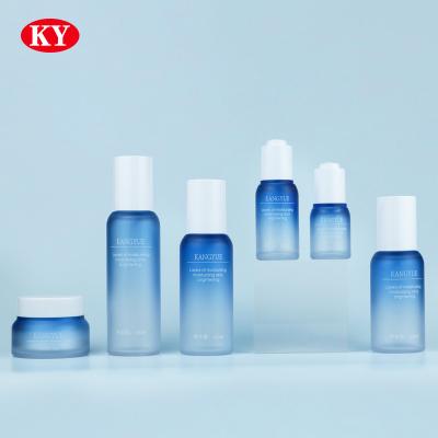 China Personal Skin Care Packaging high-end PET thick wall   lotion bottle spray stock solution bottle  Face cream bottle  cosmetics packing for sale