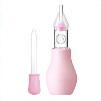 China BPA Free Silicone Baby Use Medicine Dropper And Nasal Aspirator Set for sale