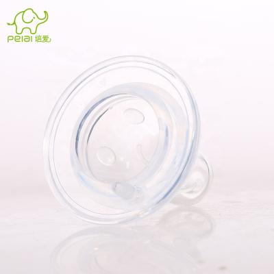 China Hot Sale BPA Free Anti-Colic Natural Sense Baby Bottle Silicone Nipple Transparent Pacifier for sale