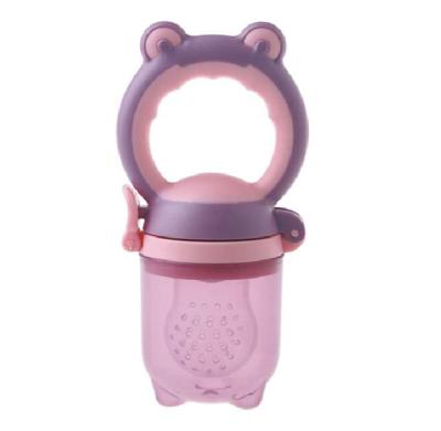 China BPA Free High Quality Baby Food Nipple Feeder Fruit Feeder Silicone Baby Food Bottle Feeder for sale