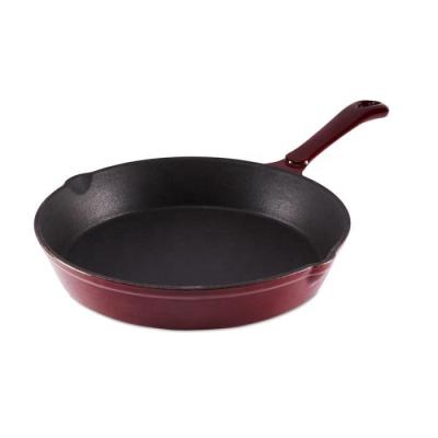 China Wholesale Good Quality 10 Inch Enamel Cast Iron Frying Pan Viable Hot Sale for sale