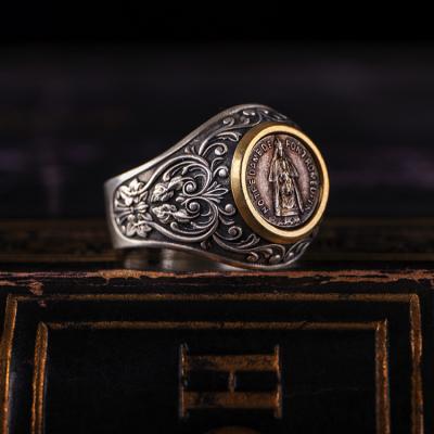 China High Quality Vulcan Ready To Ship Mens Jewelry Sterling Silver Ring For Men for sale