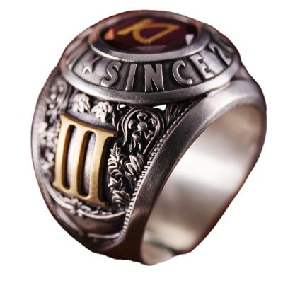 China High Quality Vulcan Ready To Ship Ring Fashion Jewelry Ring Sliver For Men for sale