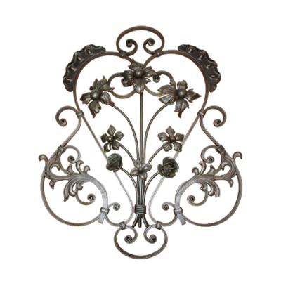 China Easily Assembled Iron Gates To Outdoor Temporary Fence Victorian Wrought Iron Fence Wrought Iron Fence for sale