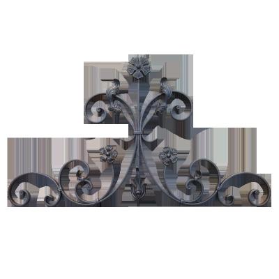 China High Quality Luxury Top Luxury Villa Doors Iron /wrought Iron Gate Decorative Wrought Iron Gate Easily Assembled Top for sale