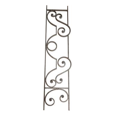 China Easily Assembled Custom Black Gold Aluminum Garden Fence Panel And Decoration Fencing Accessories for sale